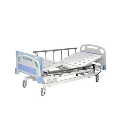 China 2021 Factory Price Metal Triple Function Electric Hospital Beds For Sale ICU Hospital Bed Bed for sale