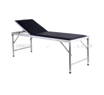 China Metal CE Approved Stainless Steel Hospital Bed Examination Bed for sale