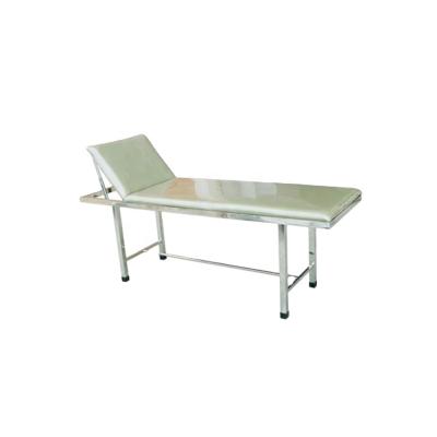 China Good Price Medical Metal Examination Stainless Steel Bed Examination Table For Hospital for sale