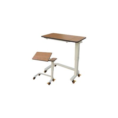 China Modern Height Adjustable Over Bed Table Hospital Tray For Sale Recess Table Tray for sale