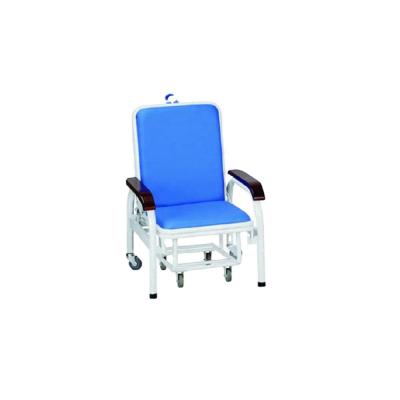 China Modern Medical Chair CE ISO Folding Patient Ward Room Used Furniture Hospital Accompanying Chair for sale