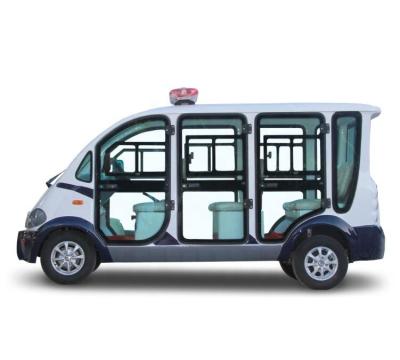 China Hot Sale 6 Seats CE Electric Mini Patrol Car With Door for sale