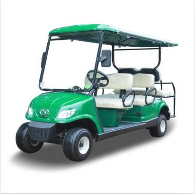 China High Quality 4+2 Seater Electric Golf Car For Sale 3715*1220*1950MM for sale