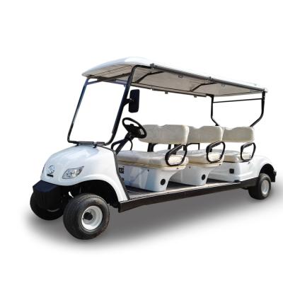 China Customized Electric Golf Cart Buggy Golf Car For Golf Course 6 Seats for sale