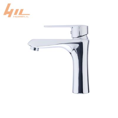 China Modern Brass Bathroom Sink Faucet Faucet With Hot Modern Single Hole Toilet Cold Water Body Bathroom Faucet Mixer for sale