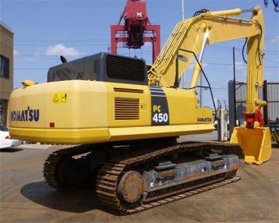 China Energy & Mining Hot sale KOMATSU used earth moving machine PC450-8with good condition 45t Japan made second hand digger PC450-8 in yard for sale for sale