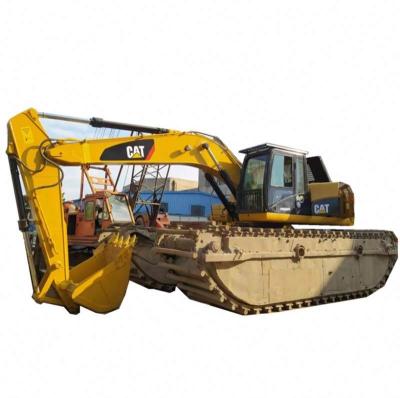 China Construction works Used CAT 320D Amphibious Excavator for sale