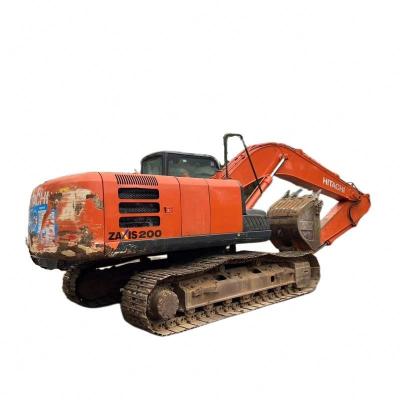 China Construction works Good Condition Used Hitachi Excavator ZX200 in Shanghai for sale