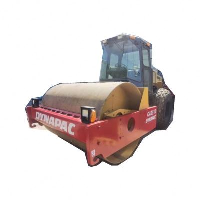 China Construction worksÂ  good condition hot sale original imported 10t used road roller dynampac 251D 301D for  sale for sale