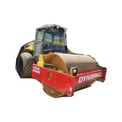 China Construction worksÂ  Hot Selling  Original Imported 10t Used Road Roller Dynampac 251D for  sale for sale