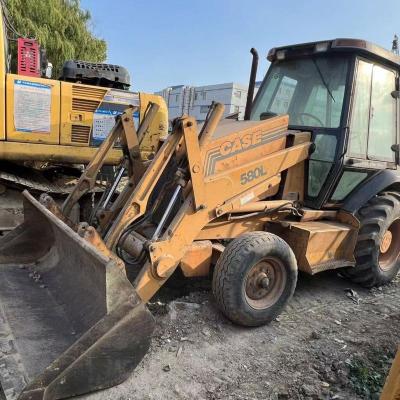 China Energy & Mining Hot sale Case used earth moving machine 580L original imported second hand  backhoe loader 580L in yard for sale for sale