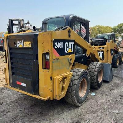 China Construction Digging small skid steer loader caterpillar 246d 246b loader for sale