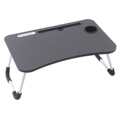 China New Release Foldable Computer Desk Adjustable Folding Laptop Table For Portable Bed for sale