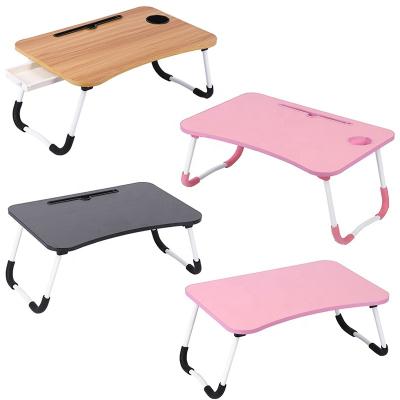 China Wholesale Custom High Quality Multifunctional Foldable Laptop Desk Table For Bed Folding Computer Table Bed Table for sale