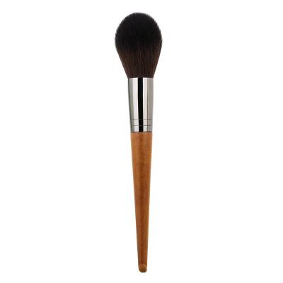 China Powder 2019 New Arrivals OEM Synthetic Makeup Brush With Copper Ferrule Wood Handle for sale