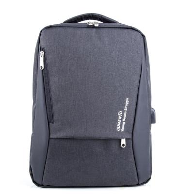 China With USB Business City Travel Black Bags Rucksack Adult Laptop Backpack For Men for sale