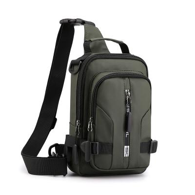 China High Quality Waterproof Oxford Used Single Shoulder Business Leisure Body Bag Chest Cross Bag For Men for sale