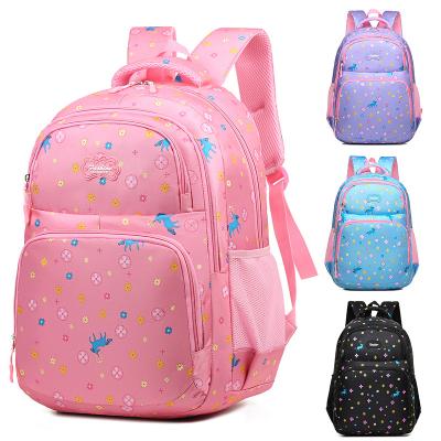 China Other Fashion Girl School Backpack Cute Printing Bag Large With Front Zipper Pocket Cover for sale