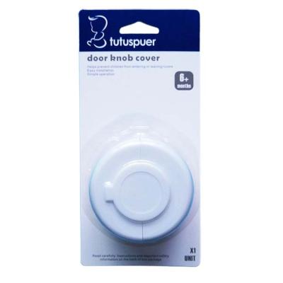 China High Quality Soft PP Material Baby Safety Products Child Proof Door Knob Safety Cover for sale