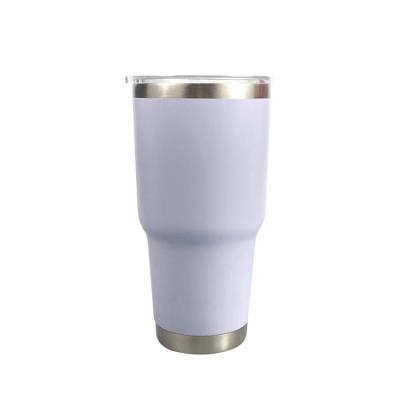 China Custom Viable 950ml Vacuum Tumbler Cups Sublimation Coffee Mug Stainless Steel Travel Viable Insulated Flask Mugs With Splash Proof Lid for sale