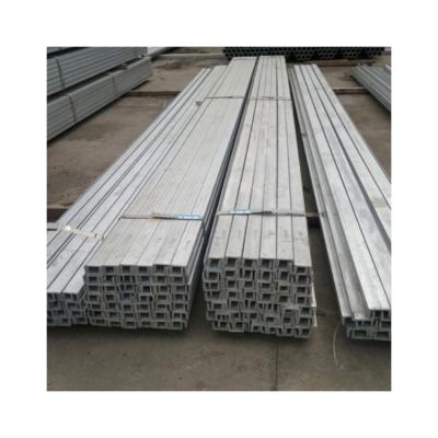 China Factory Direct Sales Anti - Corrosion Slotted Galvanized Channel Steel for sale