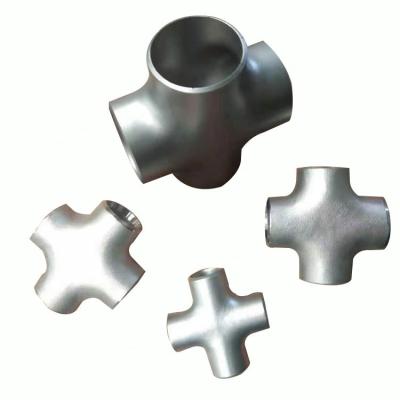 China Wholesale Joint Pipe Connection Cross Over Stainless Steel 4 Way Cross Pipe Fittings for sale