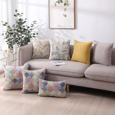 China Factory Custom Printed Decorative Anti-Static Cushion Cover Sofa Chair Cushion Cover for sale