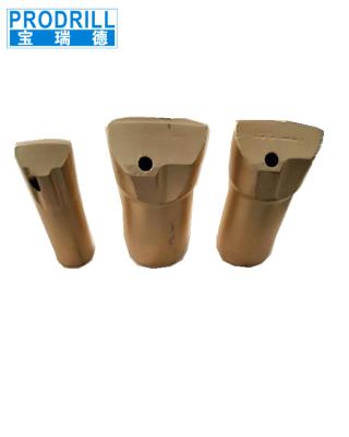 China Stone Chisel Bits 20mm Small Hole Drilling Rod Quarry Taper Steel for sale