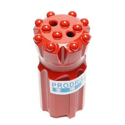 China High Drilling Rate Prodrill 76mm 12button Semi Spherical Button T38 Retract Thread Button Bit for sale