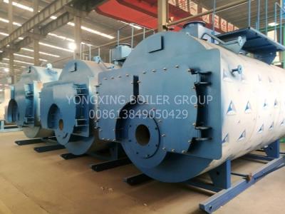 China Low Nitrogen Three Pass Fire Tube Boiler Food Industry Low Pressure Steam Boiler for sale