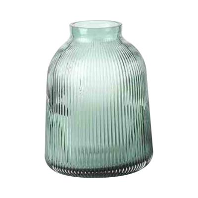 China Wholesale Eco-Friendly Handmade Glass Flower Vase Elegant Glass Vase For Home Decorative for sale