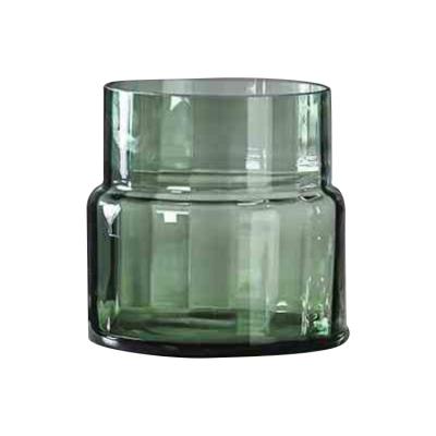 China China Eco-Friendly Wholesale Large Flower Bowl Round Glass Vase For Sale for sale