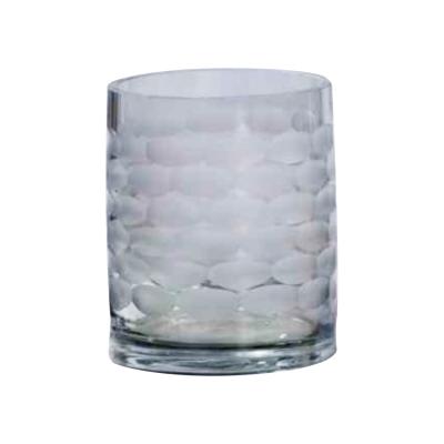 China ECO-frendly Customized Style Tealight Glass Candle Holder For Home Decorative Glass Candle Jar for sale