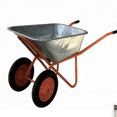 China /Garden Construction Tools 200kg Load Capacity Wheel Barrow WB6418 Industrial Heavy Duty Construction Tools Wheel Barrow for sale