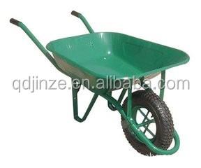 China Galvernized /metal coating metal tray wheelbarrow with pneumatic or solid wheel for sale