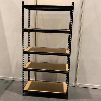 China Corrosion Protection 5 Tier Shelves Storage Rack Steel Boltless Rivet Rack 180x90x50cm for sale