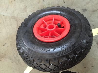 China PU foam 2 pair 3.00-4 wheel 260*85 pnumatic rubber inflation type for sale