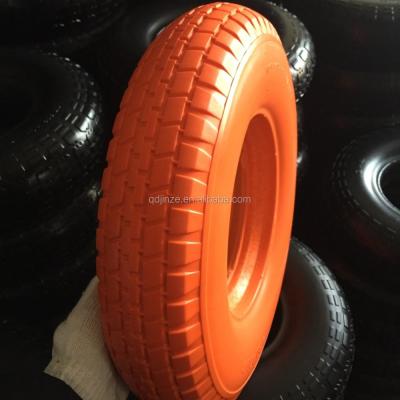 China PU Foam Cheap 3.50-8 Pneumatic Rubber Wheels For Wheelbarrow for sale