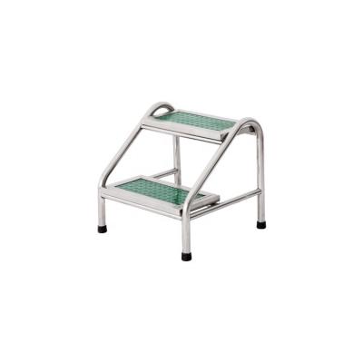 China Durable Hospital Patient Used And Home Used Stainless Steel One Layer Step Stools And Double Layers Foot Stools for sale