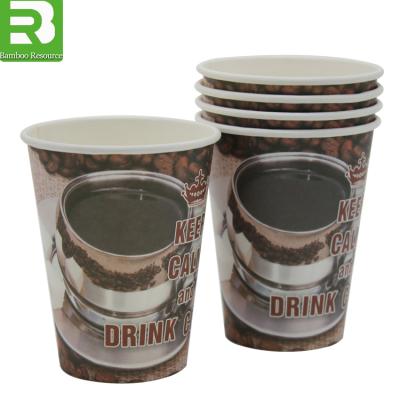 China For Anniversary BRICS Double Wall Logo Printed Disposable 12 Oz Paper Coffee Cups for sale