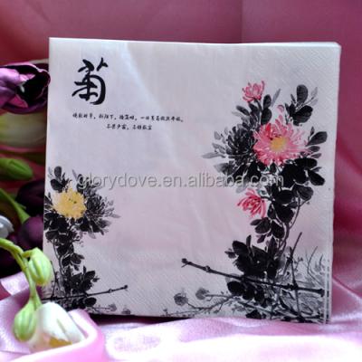 China Disposable Dinner Napkins Tissue Disposable Restaurant for sale