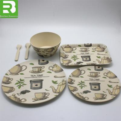 China Restaurant Home Microwave Hotel Melamine Dinnerware Set/Melamine Safe Camping Dinnerware Set/Picnic or Party Sets for sale