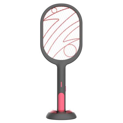 China Viable Electric Rechargeable Electric Mosquito Killer Fly Swatter Pest Control Mosquito Swatter for sale