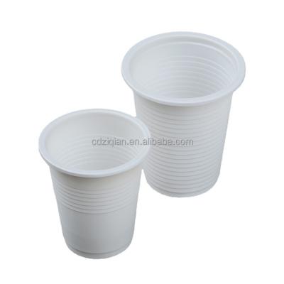 China Customized Recyclable Disposable Environmental Friendly Degradable Plastic Logo Cornstarch Cup for sale