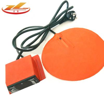 China Industrial Heater 220v 20mm Diameter Round Silicone Rubber Heating Mat for sale