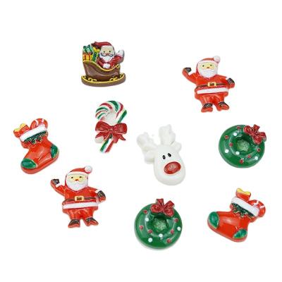 China Europe Christmas Decorations Christmas Series Resin Jewelry Accessories Gifts Decoration Accessories for sale