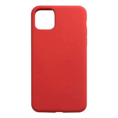 China Anti-fall i designers brand logo liquid silicone soft front phone case for iphone for sale