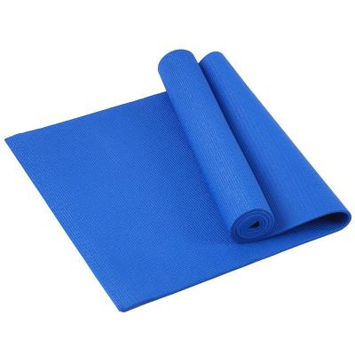 China Custom PVC Logo Engraving Cheap PVC Yoga Mat Yoga Mat With Strap for sale