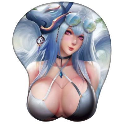 China With Wrist Rest Mouse Mat Support Comfort Mouse Pad Wrist Support Mouse Pad Custom for sale