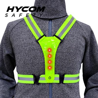 China LED SNAPSHOT HYCOM RSTL022 Night Running Vest Light Weight 3 